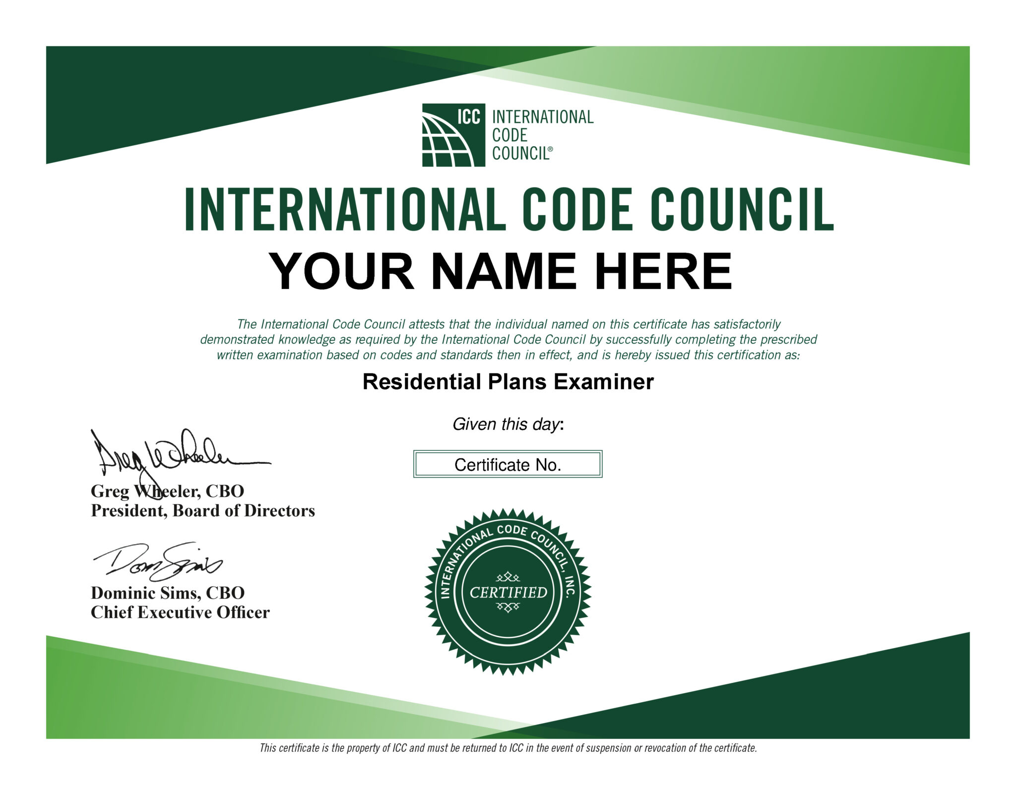 Practice Exam | R3 Residential Plans Examiner Certification – Building