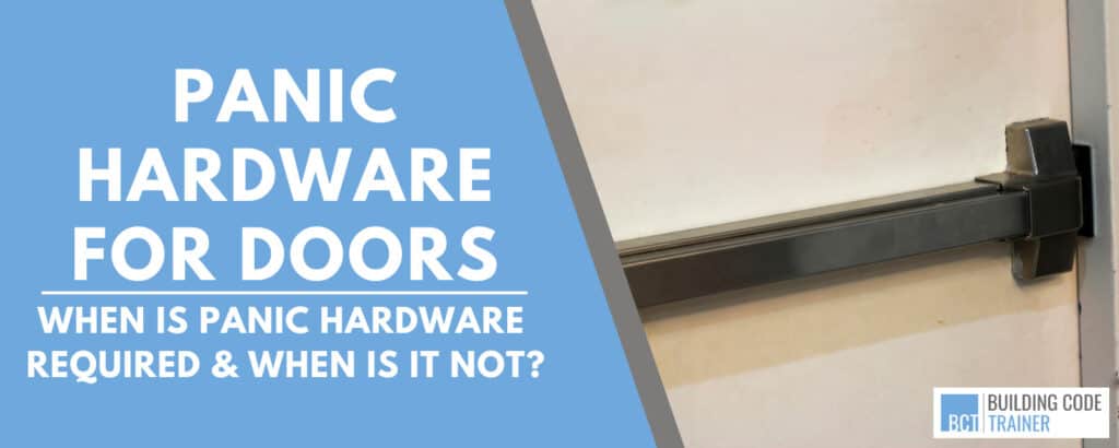 Panic Hardware for Doors