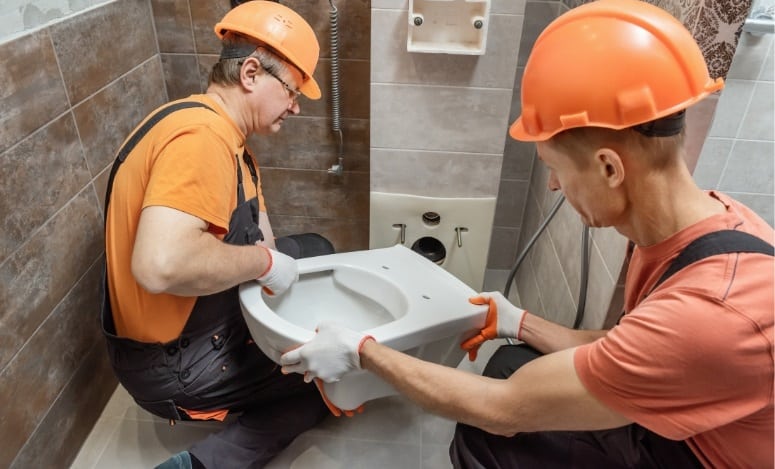 Wall Mounted Toilet Install