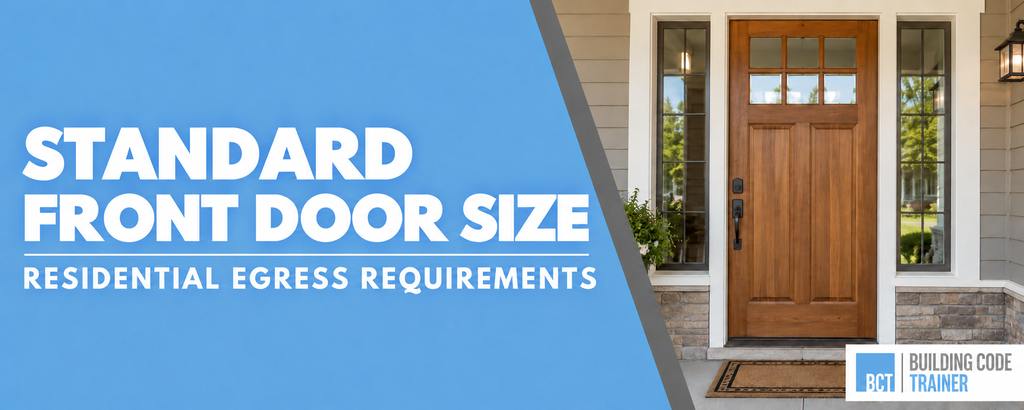 standard_front_door_size